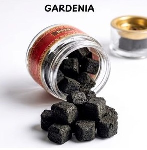 Gardenia <b>Bakhoor</b> Square|Shape Premium Arabian Incense Square Shape for Home & Long-Lasting Gardenia <b>Oud</b> Fragrance <b>Bakhoor</b> - Product Image 1