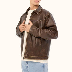Modern Casual Front Closure Outerwear Jacket Comfortable Long Sleeve Daily Wear Clothing for Men - Product Image 5