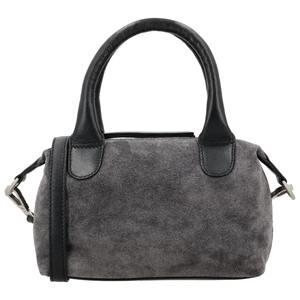 Bolso de Mano Boston para Mujer con Correa Única, Bolso de Hombro de Ante, Bolso de Mano con Forro de Poliéster Elegante - Product Image 1