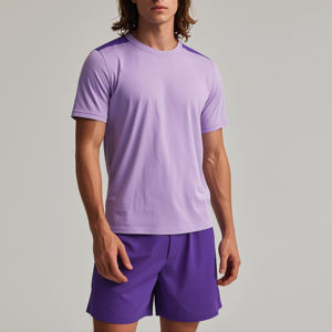 T-shirt décontracté personnalisé à manches courtes pour homme, tricoté 100% coton, coupe classique, 210 g/m² - Product Image 6