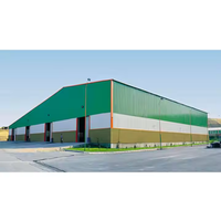 QCF286 Bâtiment métallique préfabriqué en acier à poutres en H, conception flexible et personnalisée, pour usine et garage, certifié CE, vente chaude
