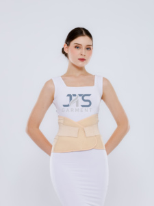 Corset post-partum de qualité supérieure, élastique, flexible, réglable, respirant, en matière lavable, aide à la récupération après l'accouchement - Product Image 3