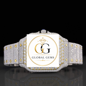 Top Quality Iced out Watch with Arabic Numerals Diamond For Mens Luxury Fashion Collection Available at Good Price - Product Image 3