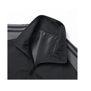 Sudadera de cuello alto de moda para entrenamiento, chándal de poliéster con logotipo personalizado y cremallera de cuarto, dobladillo plano de ECHO EDGE APPAREL - Product Image 2