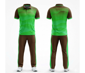 Custom Made <b>Cricket</b> Sportswear Uniform for Tournament Teams | Men Women Youth <b>Cricket</b> Wears Polo Shirt and Trouser Full Team - Product Image 1