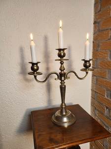 Candélabre en laiton doré à 3 bras, luxe, pour décoration de table, finition or, métal, prix de gros - Product Image 6