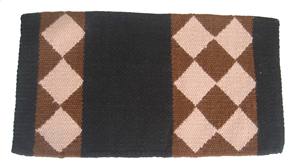 Classic Argyle New Zealand Wool Saddle <b>Blanket</b> Western Horse Pad <b>Thick</b> Soft Durable Breathable Equestrian Riding Saddle Cloth - Product Image 2