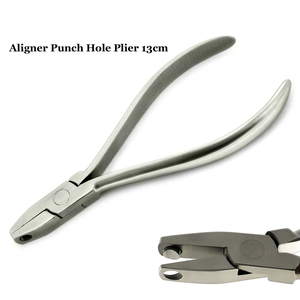 Alicates Dentales de Ortodoncia para Retenedores Termoformables, Alicates para Alineadores Transparentes, Alicates de Acero Inoxidable con Logotipo Personalizado Impreso con Láser - Product Image 6