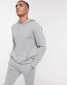 ชุดวอร์มผ้าคอตตอนผ้าฟลีซระบายอากาศได้ดีขนาดพิเศษออกแบบโลโก้ได้ตามที่ต้องการ - Product Image 4