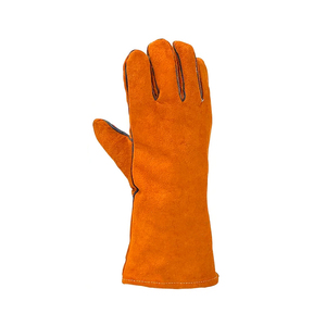 ถุงมือเชื่อมขายดีที่สุด คุณภาพเยี่ยม หนังวัวแท้ ทนความร้อน ราคาถูก จำหน่ายจำนวนมาก - Product Image 4