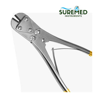 Cortador de Alambres y Placas de Carburo de Tungsteno de 9.5 Pulgadas, Alicates Quirúrgicos Ortopédicos para Cortar Alambres y Placas - Product Image 4