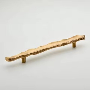 Poignée de porte architecturale en laiton massif pour porte en bois, usage résidentiel, bureau, hôtel, quincaillerie intérieure - Product Image 6