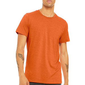 เสื้อยืดคอตตอน 100% สกรีนโลโก้แบบนูน 3 มิติ ทรงปกติสำหรับผู้ชาย - Product Image 1