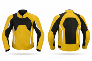 เสื้อแจ็คเก็ตมอเตอร์ไซค์ผู้ชายสีตามสั่ง ผ้าตาข่าย แขนยาว ระบายอากาศได้ดี ชุดขับขี่แบบสปอร์ต ทนทาน ป้องกันได้ดี - Product Image 2