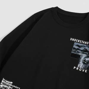 Sudadera Masculina con Cuello Redondo, Diseño Moderno, Fabricación Personalizada OEM, Sudadera para Hombre con Manga Larga - Product Image 6