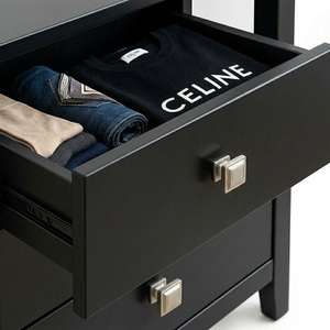 Tiradores de Gabinete Minimalistas Contemporáneos de Aleación de Zinc Cepillado, Herrajes Ecológicos y Duraderos para Cajones de Cocina y Baño - Product Image 5