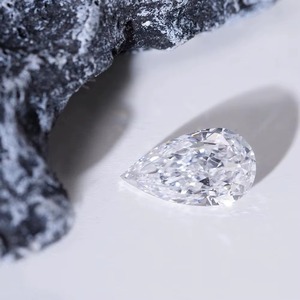 Anillo de Compromiso de Diamante Cultivado en Laboratorio con Certificación IGI, Corte Excelente 3EX, 8 Quilates, Forma de Pera, VVS1, Venta al Por Mayor, Proveedor de Joyería Fina - Product Image 2