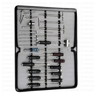 Kit de Buccotomie Equine Pentax, 26 Pièces, Outils Chirurgicaux Dentaires Équin en Acier Inoxydable, Certifié CE, Instruments Vétérinaires de Classe - Product Image 3