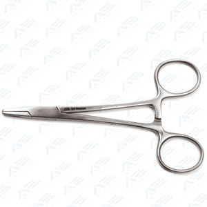 Pince à aiguille chirurgicale en acier inoxydable poli miroir de 4,75 pouces pour microchirurgie, instruments médicaux - Product Image 3