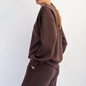 Sudadera de Mujer con Cuello en V de Alta Calidad, Logotipo Bordado en la Parte Delantera, Forro Polar de Invierno, Secado Rápido, Personalizada - Product Image 5