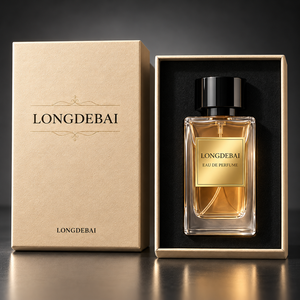 Flacon de parfum vide en verre transparent de luxe en gros, 30 ml, 50 ml, 100 ml, flacon vaporisateur carré avec emballage boîte - Product Image 3