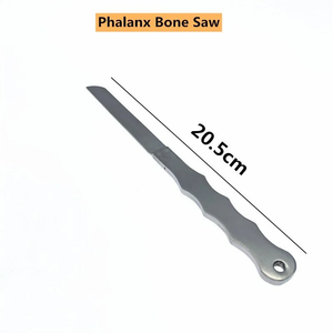 JAMSO INDUSTRIES Phalanx <b>Bone</b> Saw Customized Size Manual Orthopedic <b>Surgical</b> <b>Instrument</b> Class I Model JI-3414 CE Certified - Product Image 6