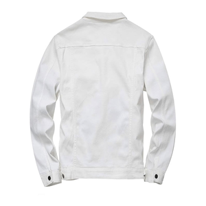 Premium Quality <b>Men</b> <b>Denim</b> <b>Jacket</b> Vintage Ripped Style Cotton Winter Coat Windproof Streetwear <b>Denim</b> <b>Jacket</b> OEM - Product Image 5