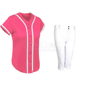 Conjunto de Uniforme de Softbol Profesional para Equipos, Pantalones y Camiseta para Clubes Deportivos y Escuelas, Tela de Poliéster Ligera y Transpirable, Personalizable - Product Image 6