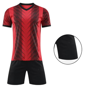 เสื้อฟุตบอลชายราคาสมเหตุสมผล ชุดยูนิฟอร์มขาสั้น พิมพ์ลาย คุณภาพพรีเมียม กันยับ แห้งเร็ว - Product Image 6
