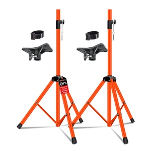 Par de Soportes para Altavoces de 5 Niveles, Ajustables en Altura, para PA, DJ, Trípode, Soportes para Monitores de Estudio con Inserto de 35 mm - Product Image 1