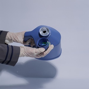 Bidon carré en plastique HDPE personnalisé de 3,2 L pour produits chimiques, détergents, boissons, cosmétiques, emballage avec bouchon à vis, Natu Plastics - Product Image 3