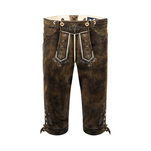 Fabricant professionnel de costumes Lederhosen bavarois pour hommes, tenue d'Oktoberfest brodée en cuir - Product Image 2