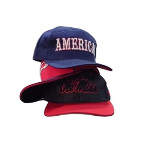 Casquette de baseball à 5 panneaux en coton 100% avec logo brodé, pour l'hiver, en plein air, sportive, réglable, pour les fêtes - Product Image 5