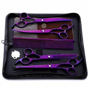 Professional Hairdressing Scissors Set with Thinning <b>Shears</b> and Comb for Salon Use - Product Image 4