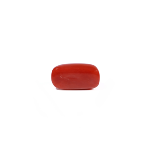 Natural Red Coral Loose Gemstone 4.69 Carat Certified Wholesale Raw - Product Image 2