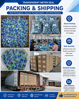 Sceau de sécurité jetable en plastique pour compteurs électriques, fourni par l'usine YSD