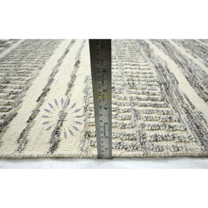 Ensemble de tapis de jute persan de style marocain moderne bohème noué à la main en laine abstraite pour porte extérieure chambre salon ensembles de tapis - Product Image 2
