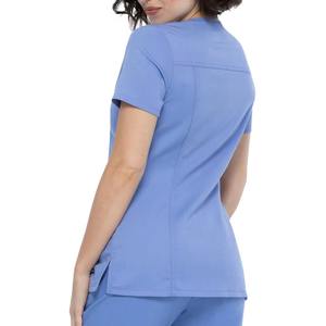 Tenues médicales unisexes personnalisées avec logo, en polyester/rayonne de haute qualité, à manches longues, pour infirmières, équipement personnalisé pour hôpital - Product Image 2
