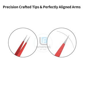 Pinces à cils haute performance sur mesure pour extensions de cils, quantité en gros - Product Image 6