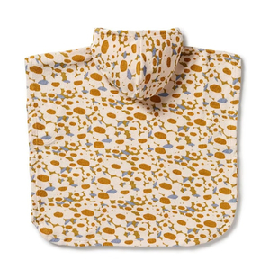 Serviette de bain à capuche pour enfant en tissu éponge couleur unie, utilisable à la plage ou en salle de bain - Product Image 5