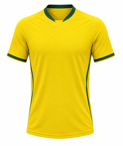 Custom National Team Designs Football Jerseys High Quality Heat-Transfer Printed Soccer Shirts ODM 100% Polyester Quick Dry - Product Image 4