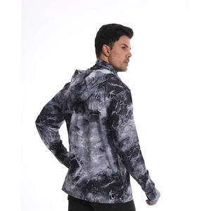 Camisetas de Pesca Impermeables al por Mayor OEM/ODM con Patrón de Sublimación Completa, Sudadera con Capucha UPF 50 UV, Suave, de Secado Rápido y Alto Rendimiento - Product Image 6