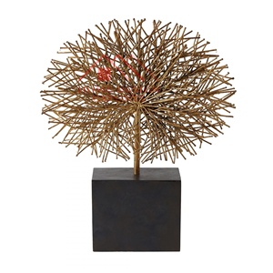 Escultura abstracta para decoración de mesa, escultura decorativa para sala de estar, diseño moderno, mesa de hierro, ráfaga solar - Product Image 1