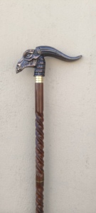 Canne de marche en laiton avec motif dragon, cadeau écologique pour les personnes âgées et les handicapés, idéal comme souvenir de mariage - Product Image 3