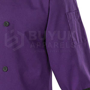 Chaqueta de Chef Transpirable, Ligera y Duradera, Uniforme de Cocina Profesional, Ropa de Chef de Manga Larga para Hombre, Equipo de Cocina - Product Image 3