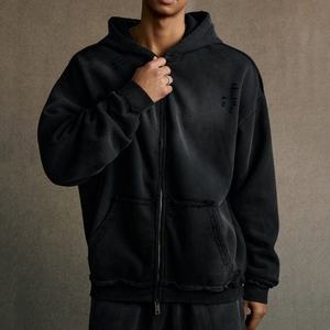 Sweat-shirts à capuche pour hommes de haute qualité, sweats à capuche unisexes surdimensionnés, sweats à capuche personnalisés vierges et épais pour hommes - Product Image 6