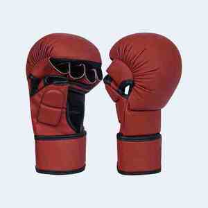 Gants de MMA professionnels à prix de gros, personnalisables, pour entraînement, gants de grappling personnalisés, demi-doigts pour la lutte - Product Image 6