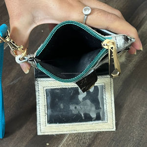 Premium Handcrafted <b>Tooled</b> Genuine Cowhide <b>Leather</b> Coin Purses Stylish Clutch ATM Card Holder Western Style Multi Use Purse Bags - Product Image 6