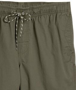 Shorts de plage écologiques pour hommes, taille élastique, séchage rapide, imprimé numérique, motif uni, pour la natation et les vacances, service OEM - Product Image 5