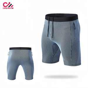 Pantalones Cortos de Compresión para Hombre, Estilo Casual, Tejido Elástico de Spandex/Poliéster, Cintura Elástica, Secado Rápido, Alta Calidad - Product Image 6